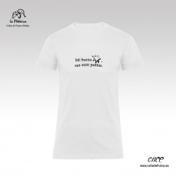 Camiseta "Mi buena *" de La...