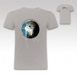 Camiseta "Ovni" de StrikeDos Gris