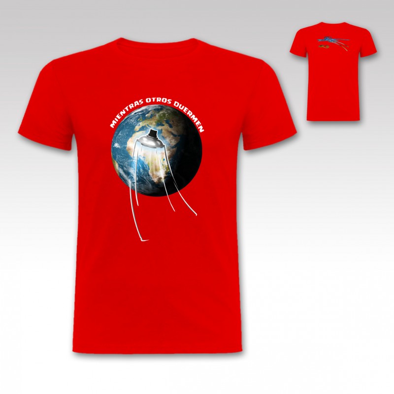 Camiseta "Ovni" de StrikeDos Rojo
